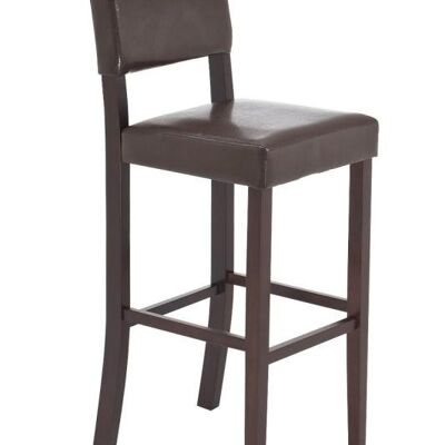 Bar stool Sabra brown 45x43x114 brown Wood Wood