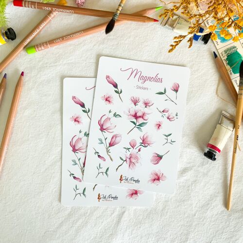 Planche de stickers - Magnolia