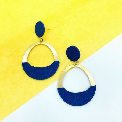 Fiona electric blue earrings