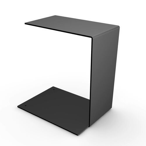 Design Beistelltisch "C-Table" - Schwarz