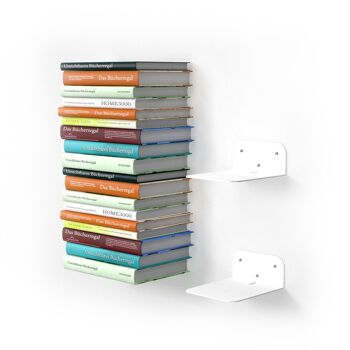 Buy wholesale Invisible bookcase in a set of 2 L-shelf