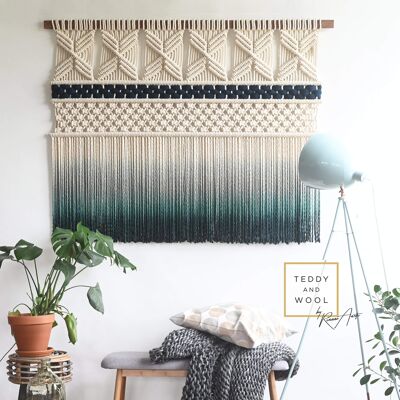 Large macrame wall hanging - MARIA