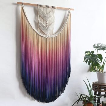 Oeuvre en fibre - AURORA - XL : 34" x 47" 2