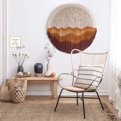 Collezione Circular Fiber Art - OASIS - 4XL: Ø 50"