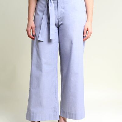 Culotte TERNA in azzurro in 100% cotone biologico