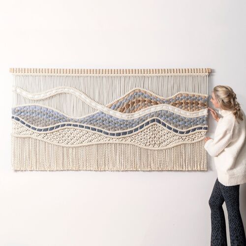 Woven Textile Art - KATIE