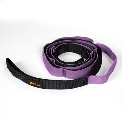 Yoga band with 9 loops
