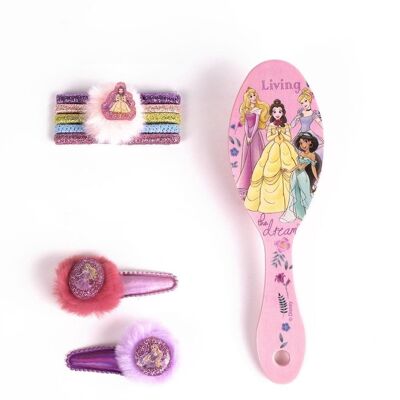 Set di accessori per capelli da principessa - 8 pezzi - Bambini