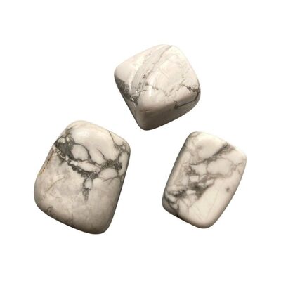 Cristallo burattato, singolo, Howlite