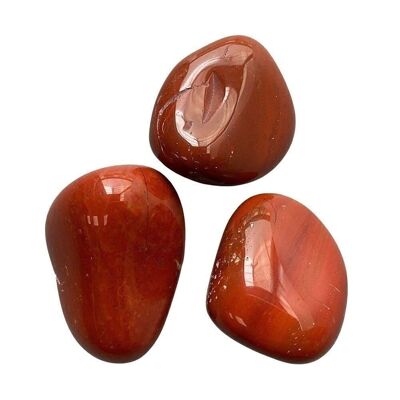 Tumbled Crystal, Single, Red Jasper