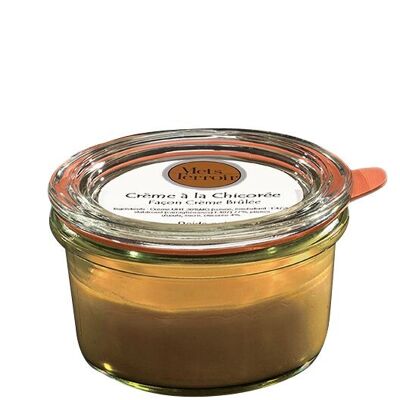 Savor Artisanal Elegance: Chicory Cream in its Jar, Lasting Pleasure