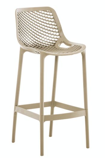 Tabouret de bar Air mud 53x45x105 mud cuir artificiel plastique 1