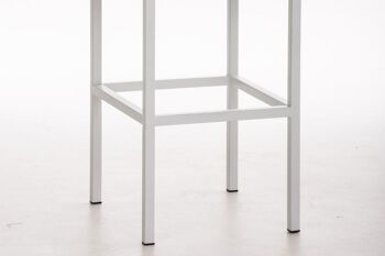 Tabouret de bar Goa W77 tissu gris foncé 44,5x40x96,5 gris foncé Matière Métal chromé 4