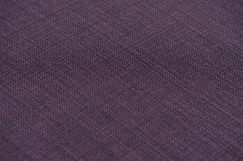 Tabouret de bar Florence tissu B76 violet 34,5x34,5x76 métal violet Metal noir mat 3