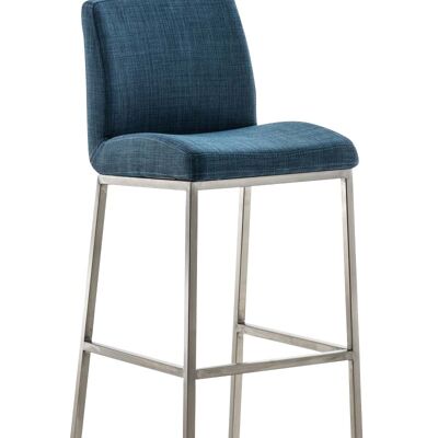 Barhocker Santos E77 MATERIAL blau 51x42,5x102 blau Material Edelstahl