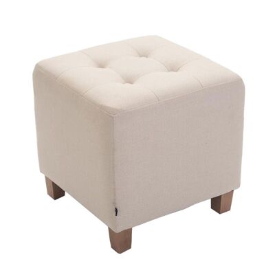 Stool Pharaoh, antique light cream 45x45x46 cream Material Wood