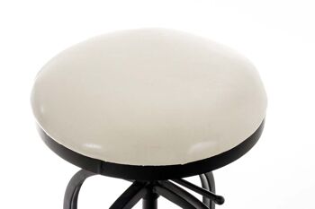 Tabouret de bar Radong noir 45x45x73 métal noir métal 3