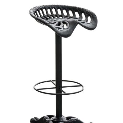 Henderson bar stool black 42x43x84 black metal metal