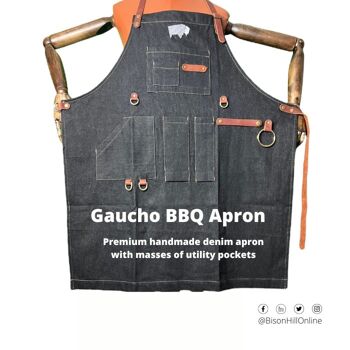 Tablier de barbecue Gaucho pour les chefs professionnels ou pour les artisans 19