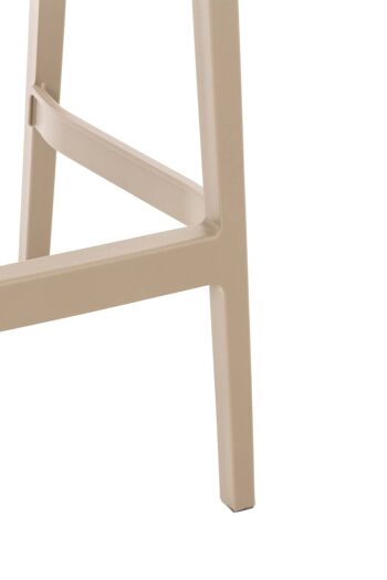 Tabouret de bar Maya mud 51x45x105 mud plastique plastique 7