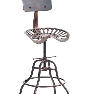 bar stool eating bronze 58x58x90 bronze metal metal