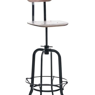 Bar stool Mattes black 50x50x106 black metal metal