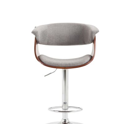 Bar stool Callao fabric Coffee coffee/grey 50x58x90 coffee/grey Material metal