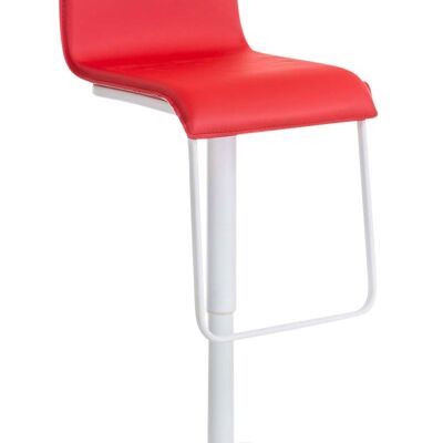 Bar stool Limon W red xx red