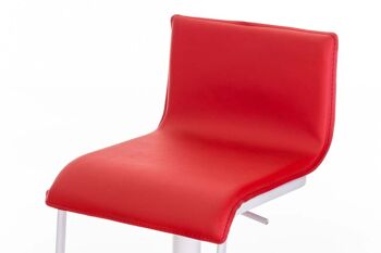 Tabouret de bar Limon W rouge xx rouge 5