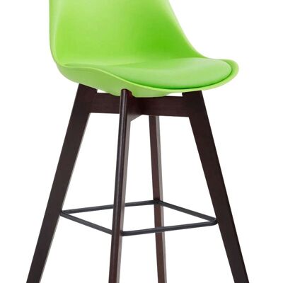 Bar stool Metz plastic cappuccino vegetable 56x48x112 vegetable plastic Wood