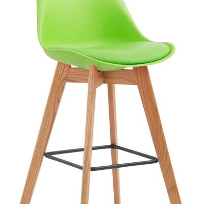 Bar stool Metz plastic Natura vegetable 56x48x112 vegetable plastic Wood