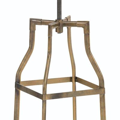 Tabouret Kara, bois doré 36x36x66 doré Wood métal