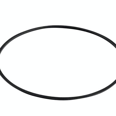 Vloerbescherming vervangende ring 45 cm zwart x38x0,5 zwart  plastic
