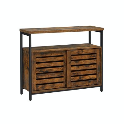 Dressoir met 2 schuifdeuren 100 x 35 x 80 cm (L x B x H)