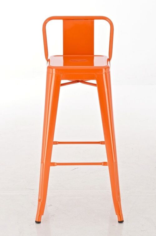 Set van 2 barkrukken Mason oranje 43x44x96 oranje metaal metaal