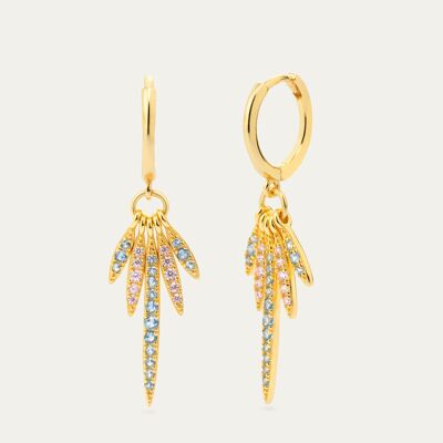 Tatiana colors Gold earrings