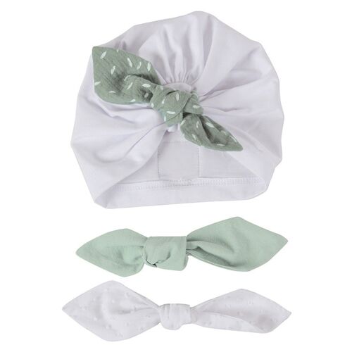 Petite Plume - Bonnet turban 9-12m