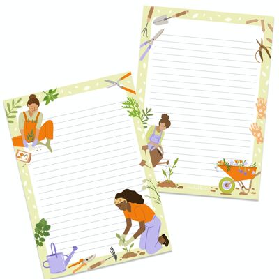 Notepad gardening