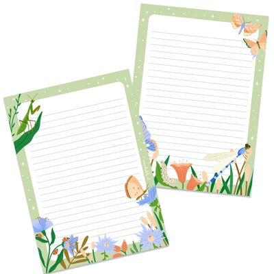 Notepad insects