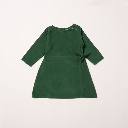 Vintage Green Wrap Up Well Dress