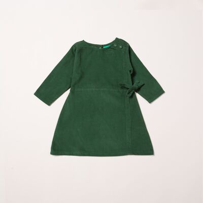 Vintage Green Wrap Up Well Dress