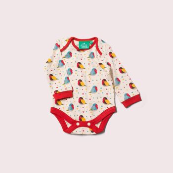 Ensemble body pour bébé Robins arc-en-ciel 4