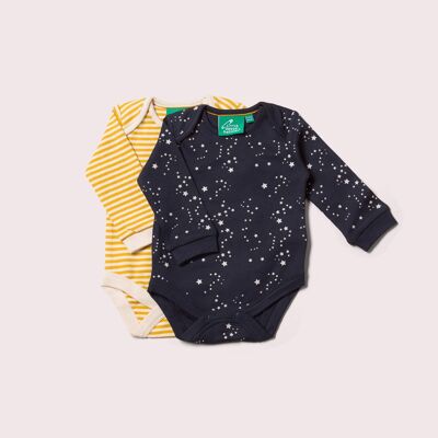 Ensemble body bébé nuit étoilée