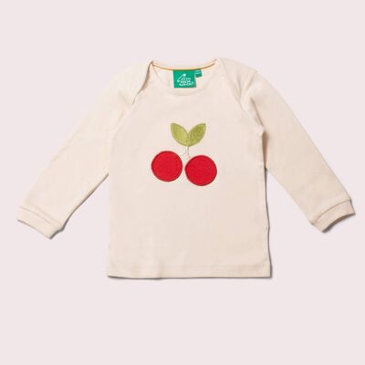 Camiseta Cerezas Appliqu√©