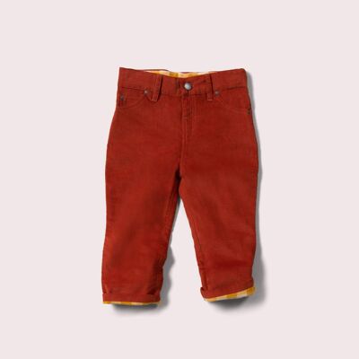 Red Cord Adventure Jeans