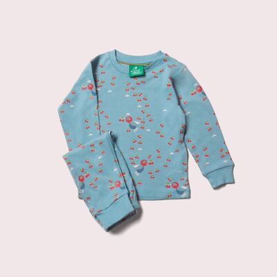 Kirschblüten-Pyjama