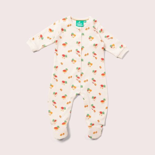 Weather For Ducks Organic Babygrow