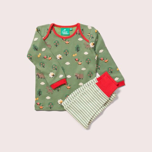 Animal Friends Organic T-Shirt & Jogger Playset