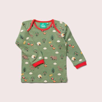 Ensemble de jeu T-shirt bio et jogging Animal Friends 4