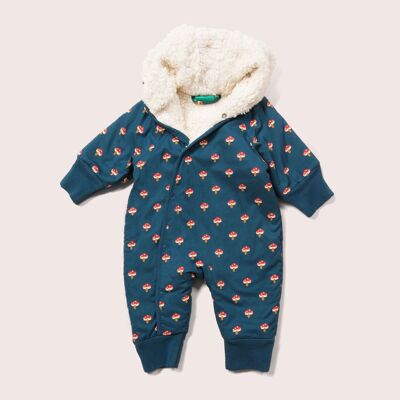 Traje para la nieve con forro de sherpa de Little Toadstools